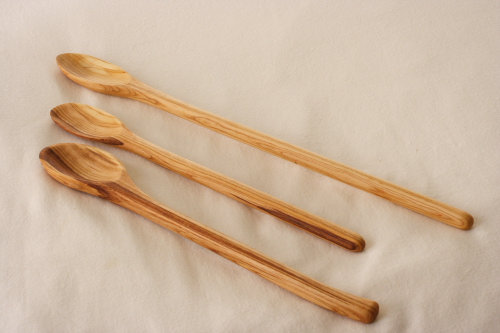 Peach Wood Spoons